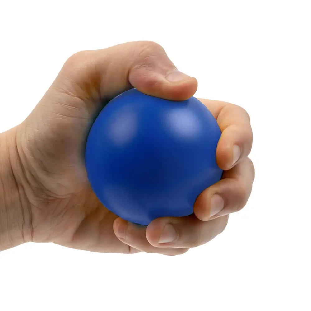 PELOTA ANTIESTRESS FLUFFY AZUL (individual)