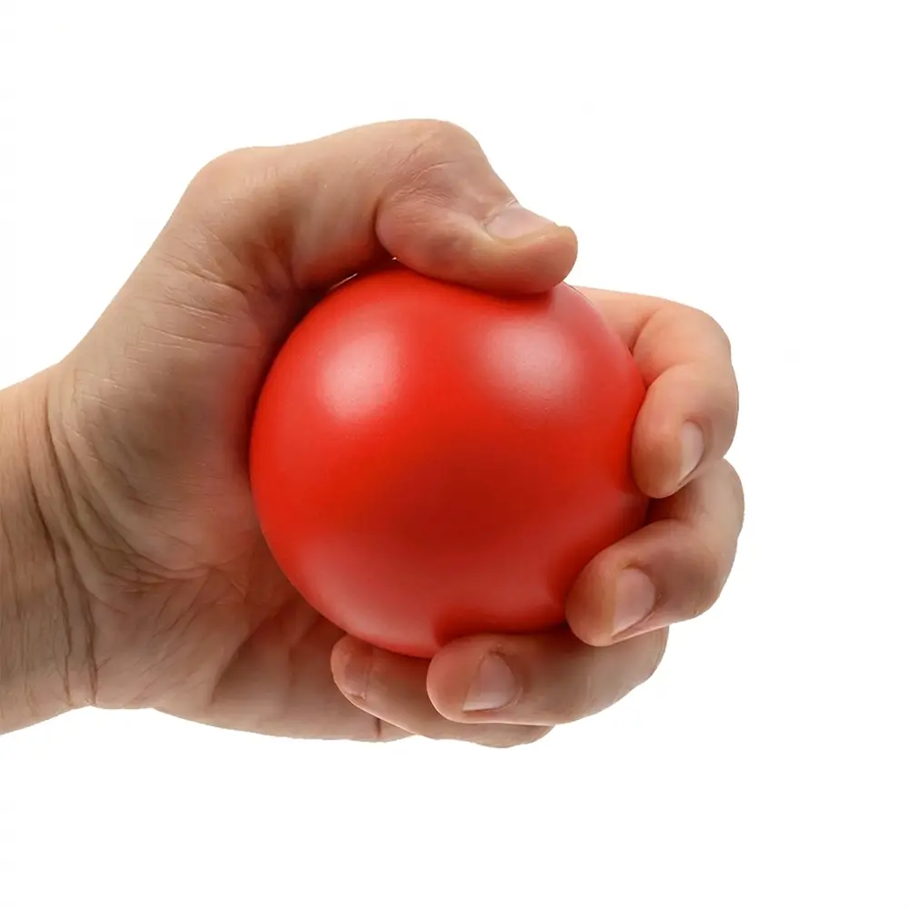 PELOTA ANTIESTRESS FLUFFY ROJO (individual)