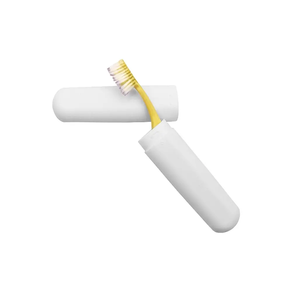 PORTA CEPILLO DENTAL BLANCO