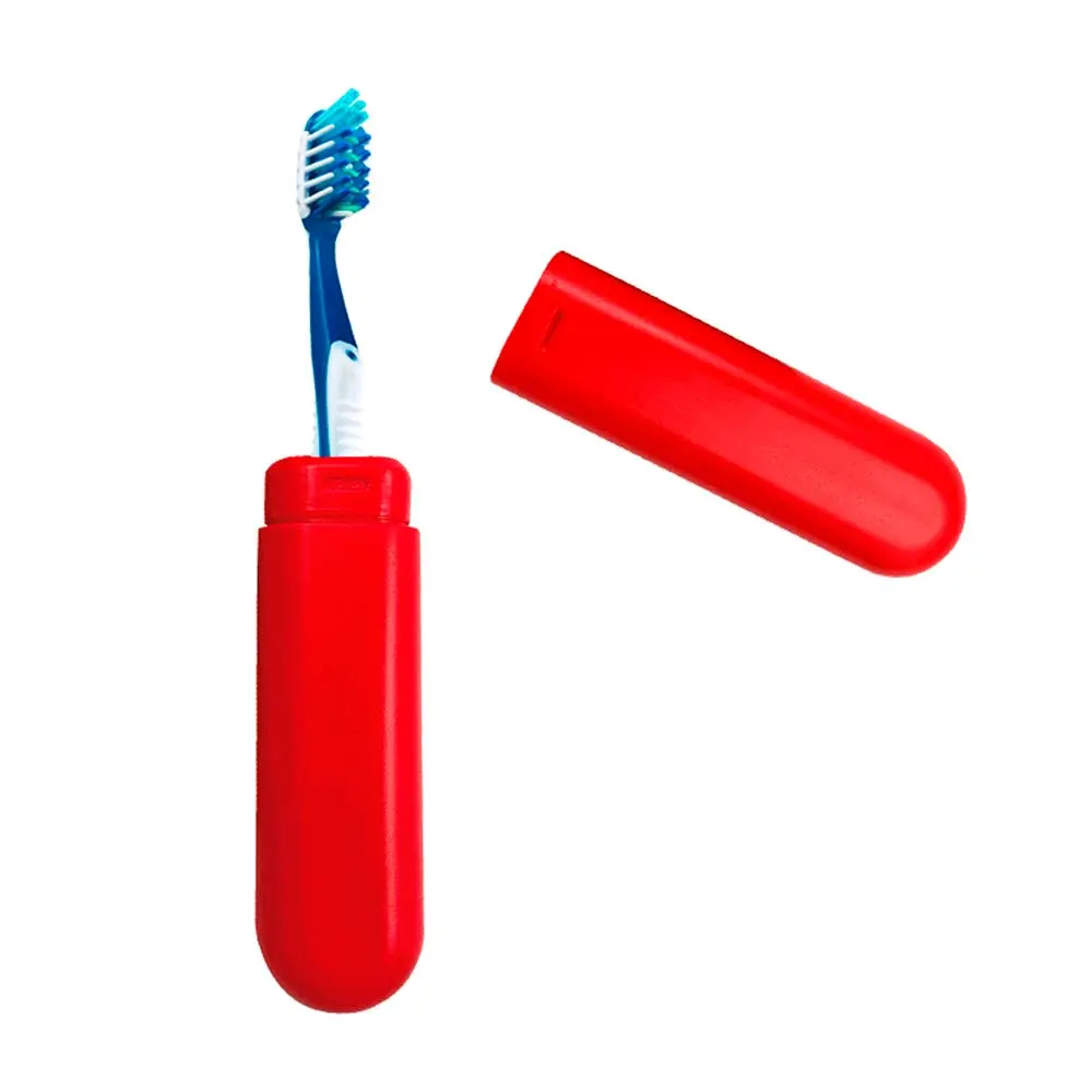 PORTA CEPILLO DENTAL ROJO