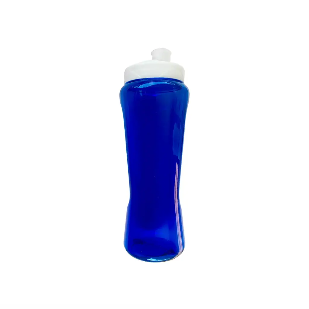 TOMATODO CURVE AZUL REY TRASLUCIDO 560ML PVC