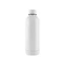 TERMO RUBBER DE ACERO INOXIDABLE COLOR BLANCO
