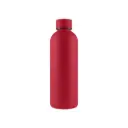 TERMO RUBBER DE ACERO INOXIDABLE COLOR ROJO