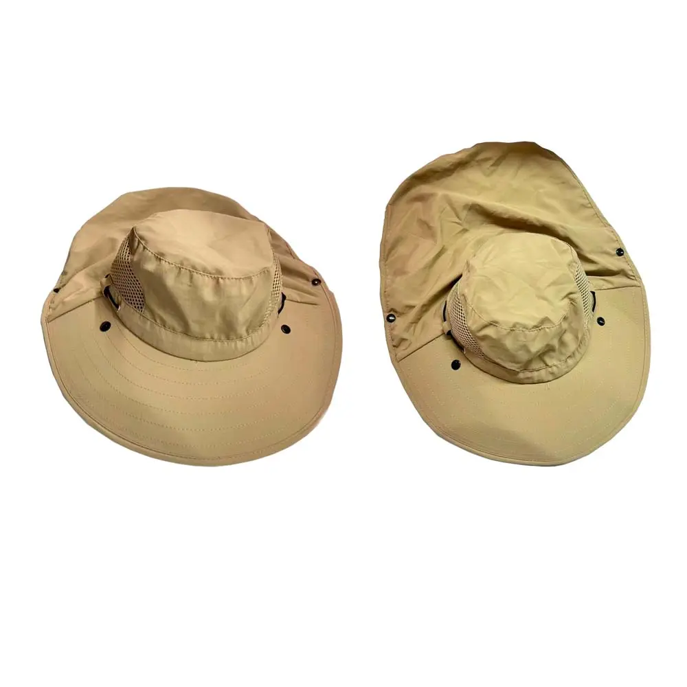 SOMBRERO SAFARI IMPORTADO PREMIUM COLOR CAKI