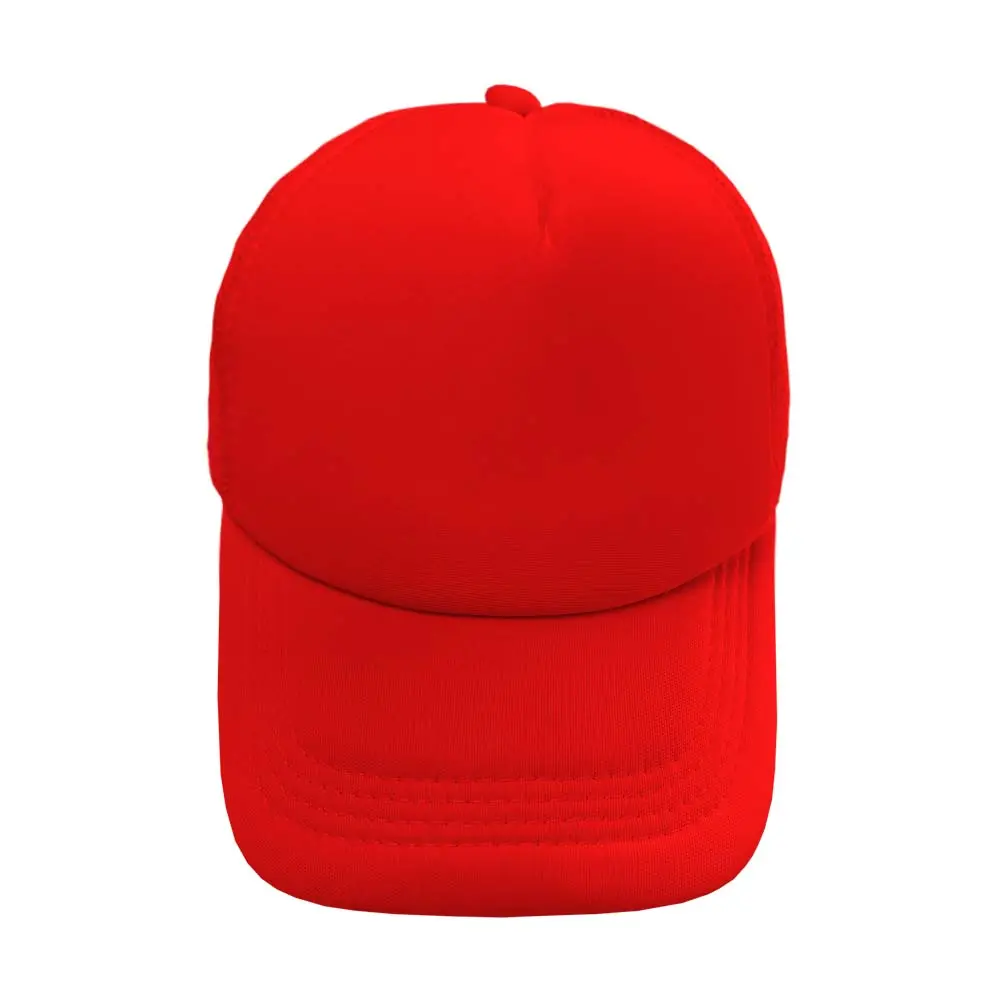 GORRA CAMIONERA DE COLOR ROJO