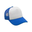 GORRA CAMIONERA PREMIUM AZUL CON BLANCO