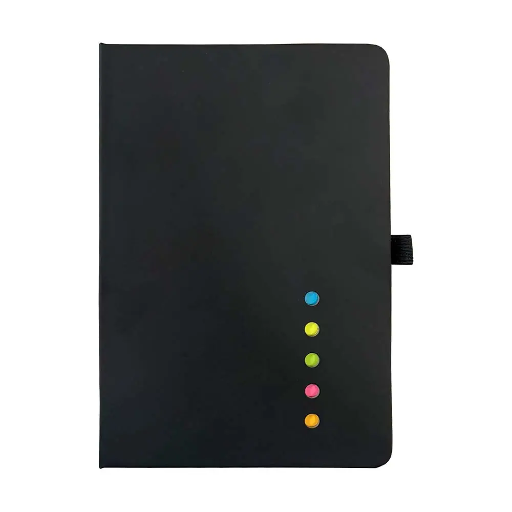 CUADERNO LONDON CON POTS IT Y NOTAS COLOR NEGRO