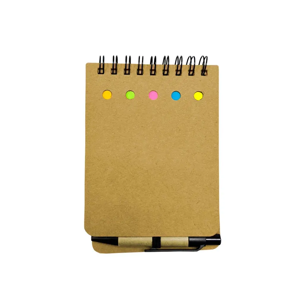 LIBRETA ECOLOGICA TAP NATURAL CON POST ITS Y BOLIGRAFO