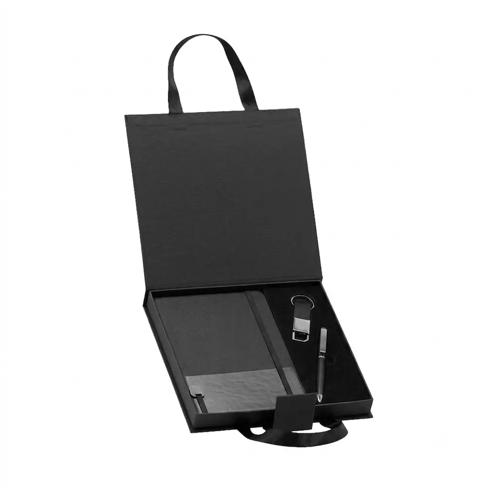 SET EJECUTIVO TIPO MALETIN COLOR NEGRO