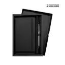 CAJA NEGRA PARA CUADERNO Y BOLIGRAFO