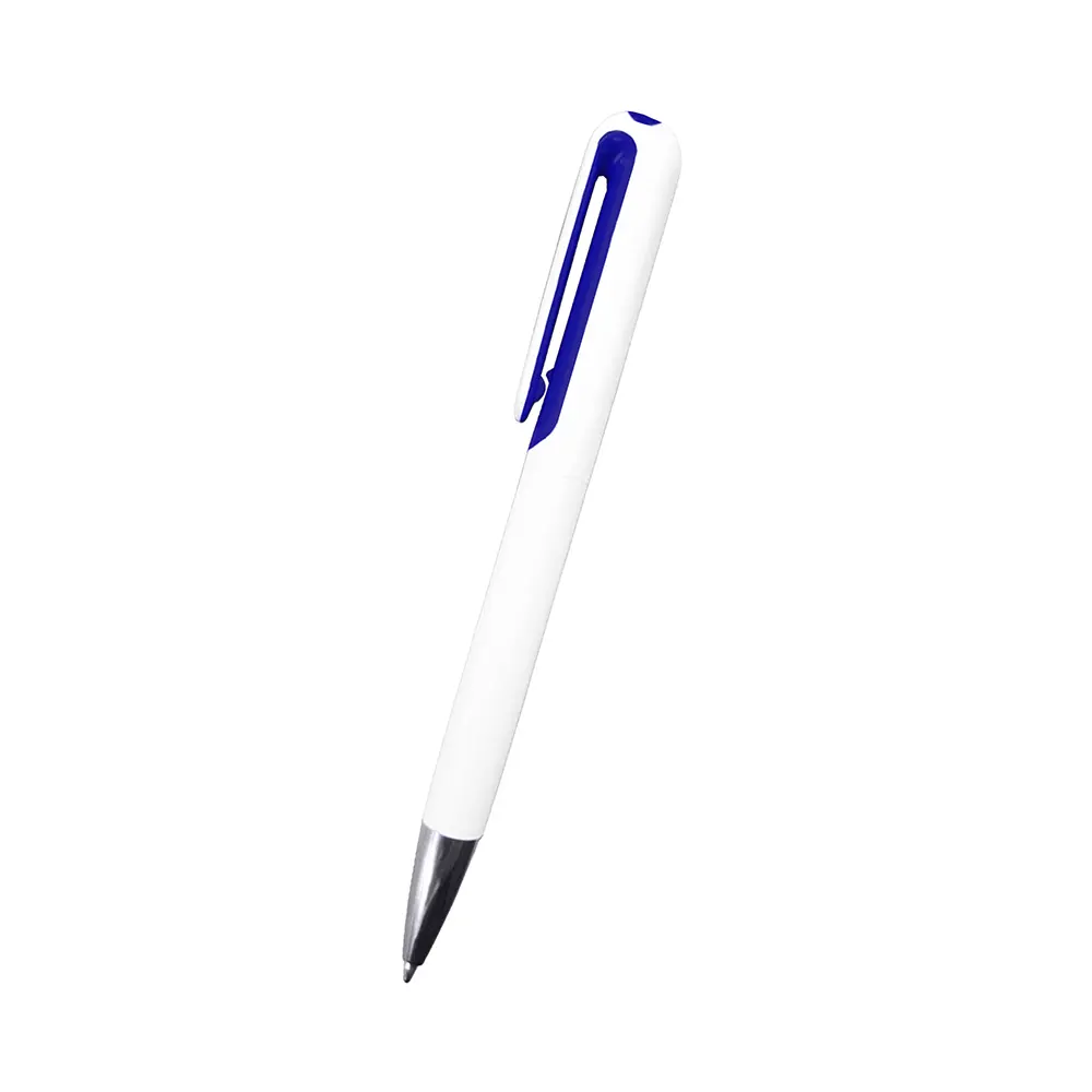 BOLIGRAFO BICOLOR BLANCO CON AZUL