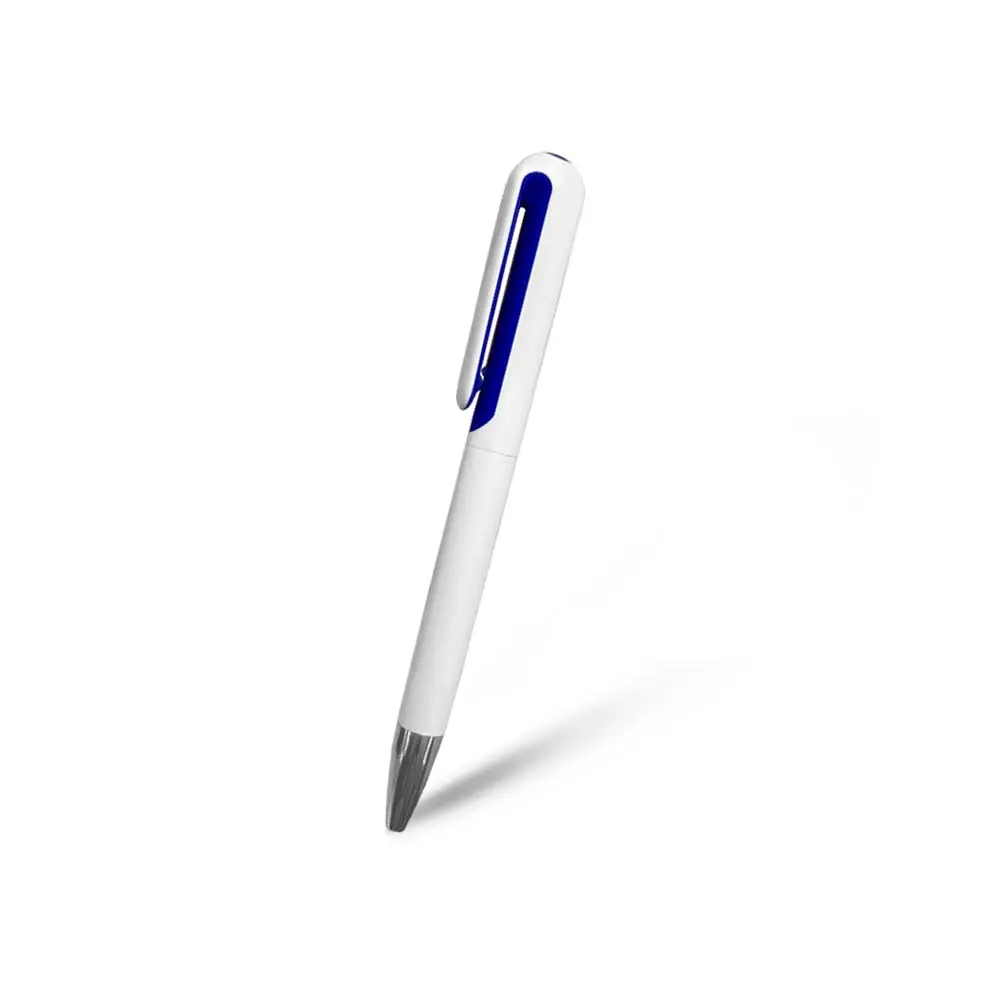 BOLIGRAFO BICOLOR BLANCO CON AZUL