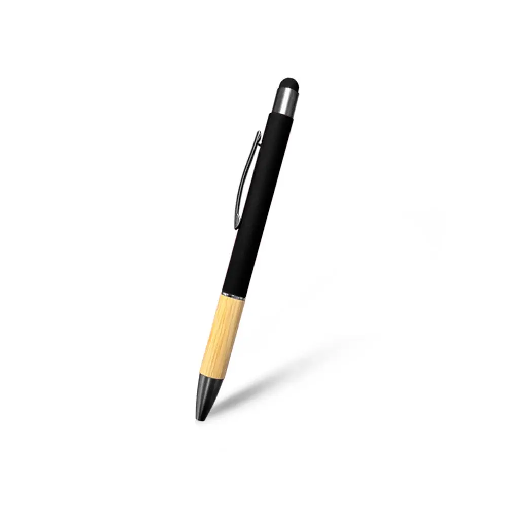 BOLIGRAFO RUBBER BAMBOO TOUCH COLOR NEGRO