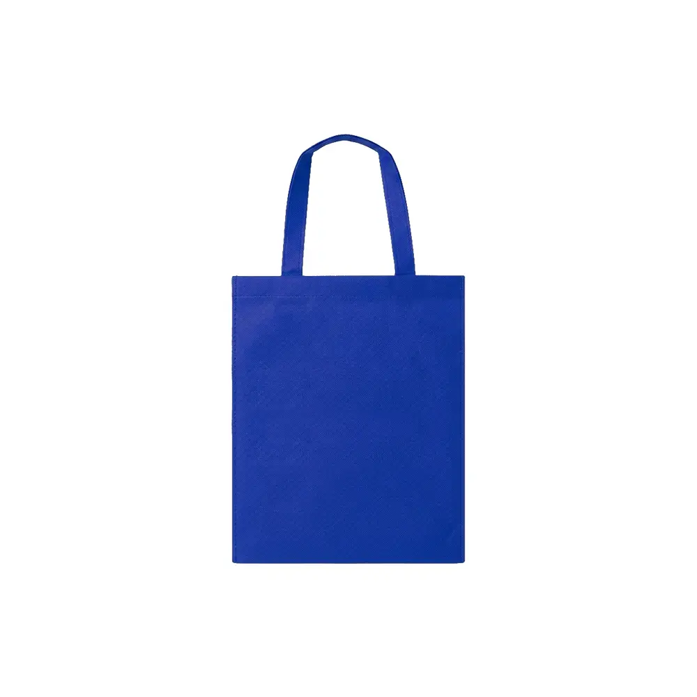 BOLSO CAMBRELA AZUL CON TIRA COSIDO 30X37X10