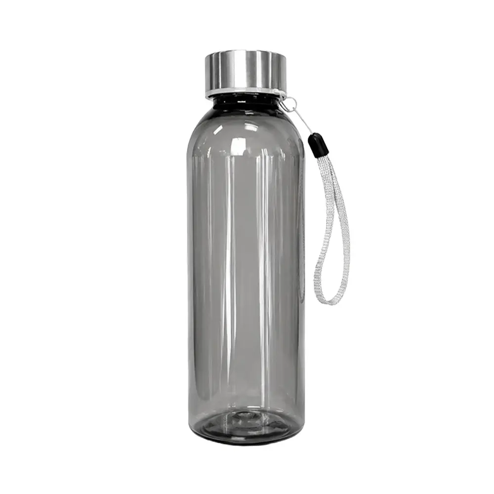 TOMATODO CILINDRO COLOR NEGRO TRASLUCIDO 550ML