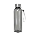 TOMATODO CILINDRO COLOR NEGRO TRASLUCIDO 550ML