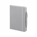 CUADERNO META COLOR GRIS CON BOLIGRAFO