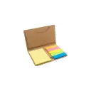 PORTA NOTAS CON POST IT COLOR KRAFT