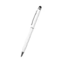 BOLIGRAFO METALICA TOUCH BLANCO CON TOUCH NEGRO