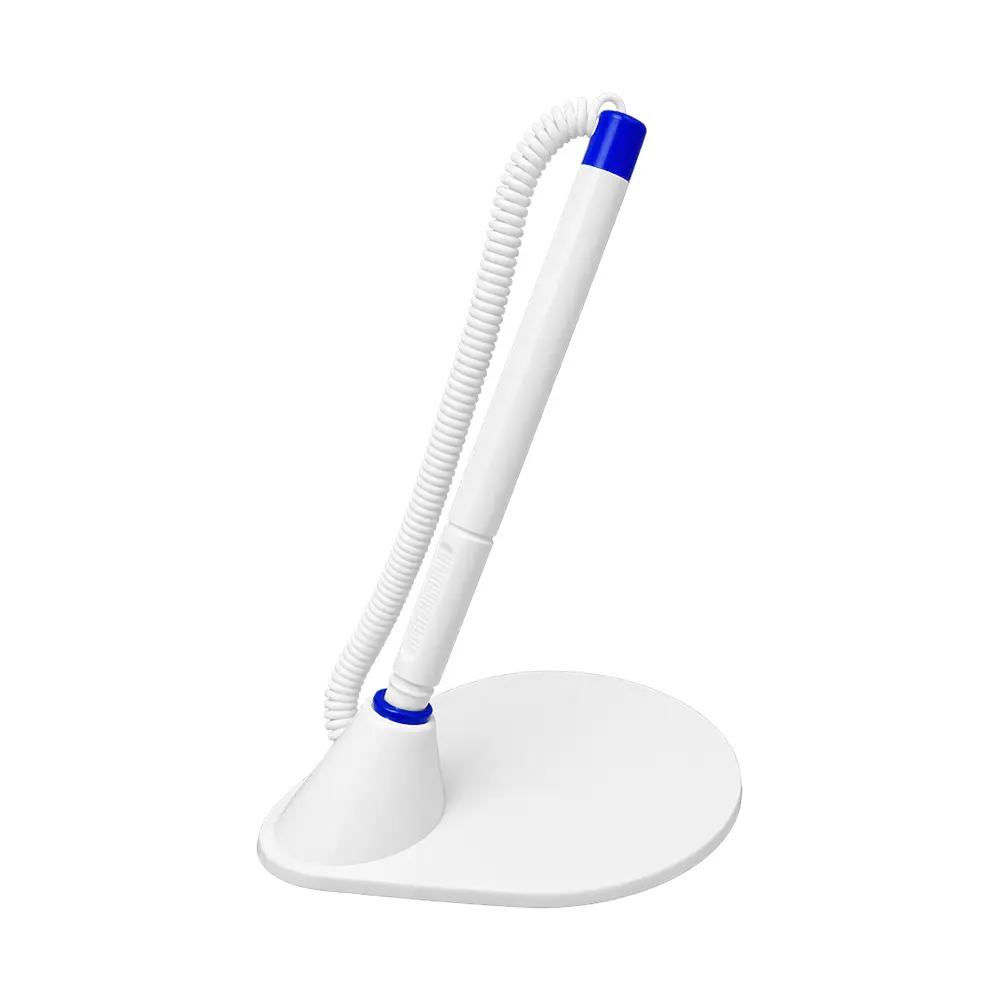 BOLIGRAFO CON BASE BLANCO/AZUL