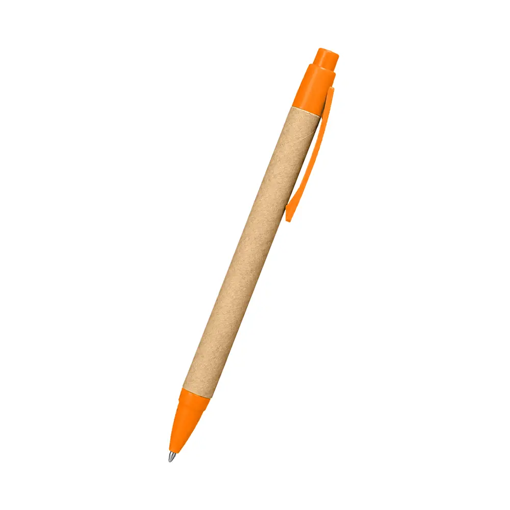 BOLIGRAFO ECOLOGICA HEGA NARANJA
