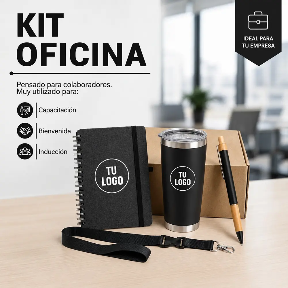 KIT OFICINA NEGRO