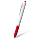 BOLIGRAFO CLICK PLUS BLANCO CON ROJO