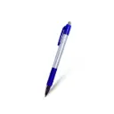 BOLIGRAFO SKAY PLATEADO CON AZUL