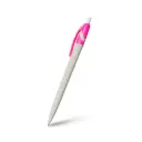 BOLIGRAFO SPACE BLANCO CON FUCSIA