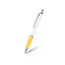 BOLIGRAFO SUPREMA BLANCO CON AMARILLO