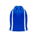 MOCHILA ENCARRUJADA CAMBRELA AZUL/CORDON BLANCO 40CMX34