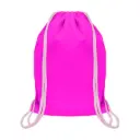 MOCHILA ENCARRUJADA CAMBRELA FUCSIA/CORDON BLANCO 40CMX32CM