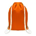 MOCHILA ENCARRUJADA CAMBRELA NARANJA/CORDON BLANCO 40CMX32
