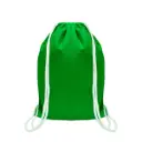 MOCHILA ENCARRUJADA CAMBRELA VERDE/ CORDON BLANCO 40CMX32CM