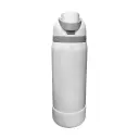 TERMO TIPO OWALA CON BASE RUBBER COLOR BLANCO