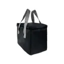 LONCHERA TERMICA TIPO RECTA DE COLOR NEGRO