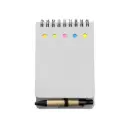 LIBRETA ECOLOGICA TAP BLANCO CON POST ITS Y BOLIGRAFO
