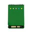 LIBRETA ECOLOGICA TAP VERDE CON POST ITS Y BOLIGRAFO