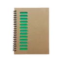 CUADERNO ECOLOGICO NOVA 18*13 COLOR VERDE